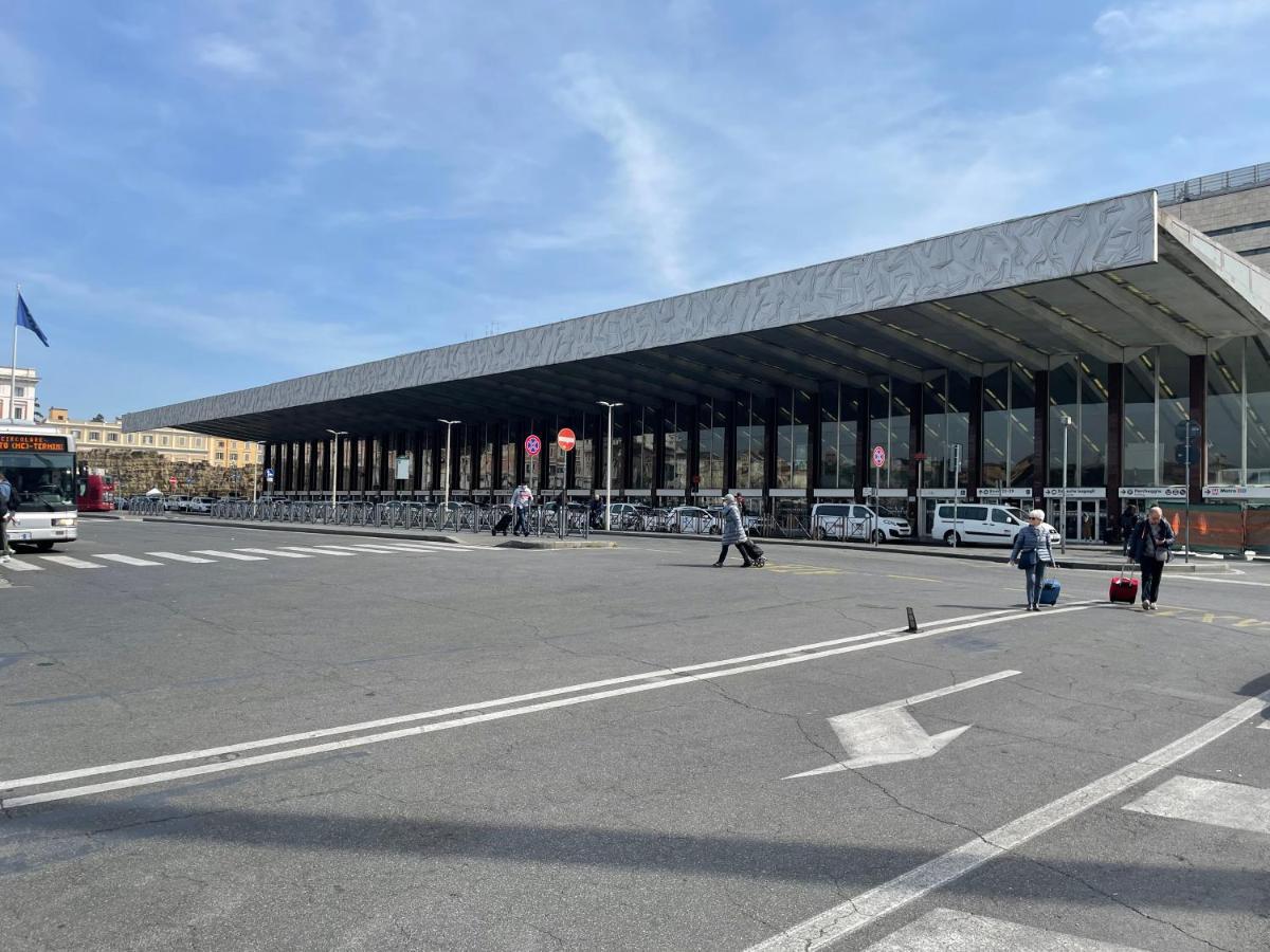 ローマLoft Esquilino Terrazza A Stazione Terminiアパートメント エクステリア 写真